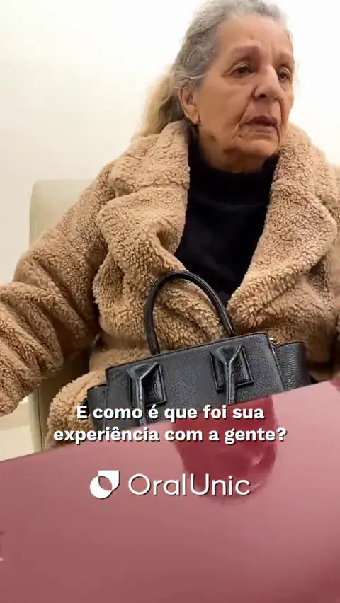 Jane, paciente da Oral Unic Pelotas