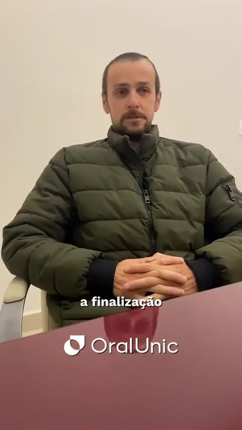 Joviano, paciente da Oral Unic Pelotas