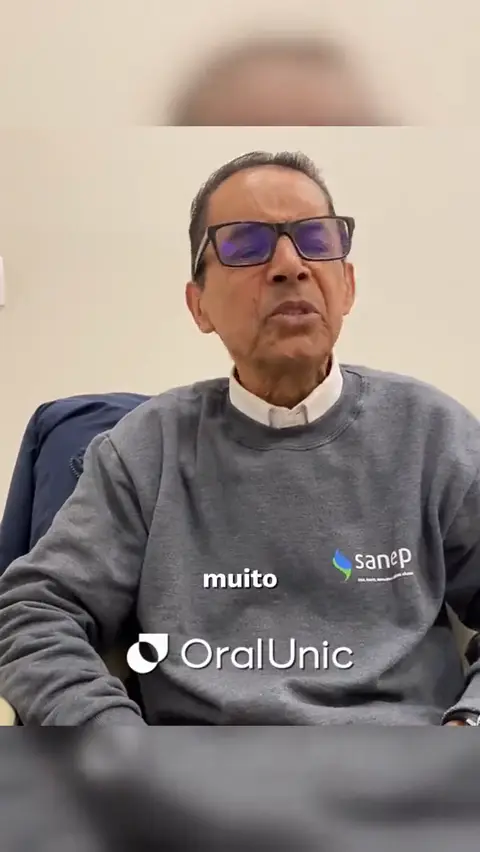 Paulo, paciente da Oral Unic Pelotas